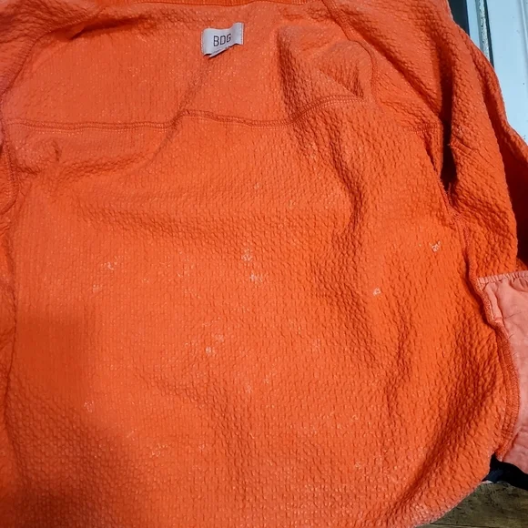 Urban Outfitters BDG Shacket Women's Orange size M Boho Colorful - Picture 12 of 16